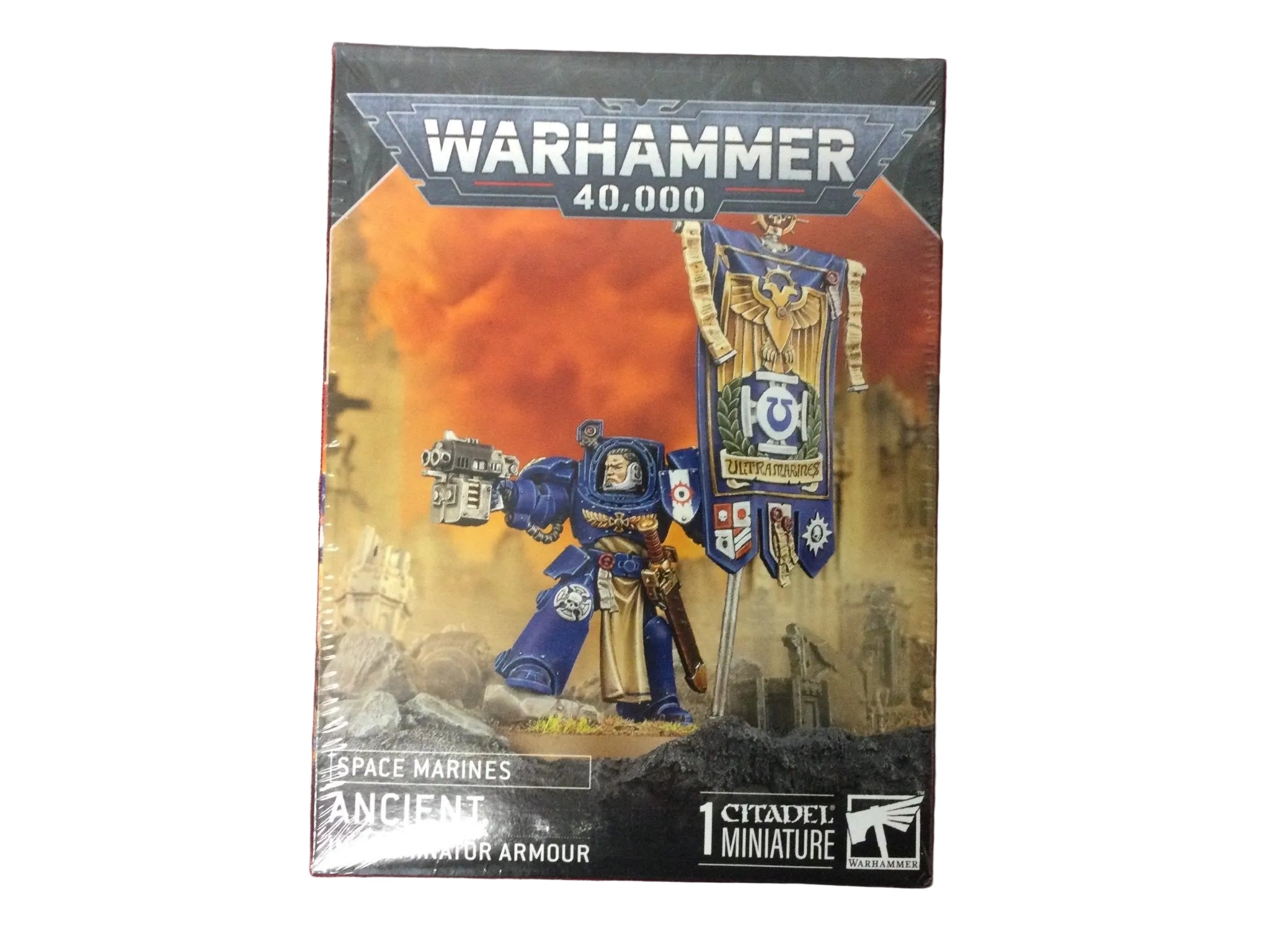 Warhammer 40k Space Marines Acient - WiredVillage Games - Games Workshop